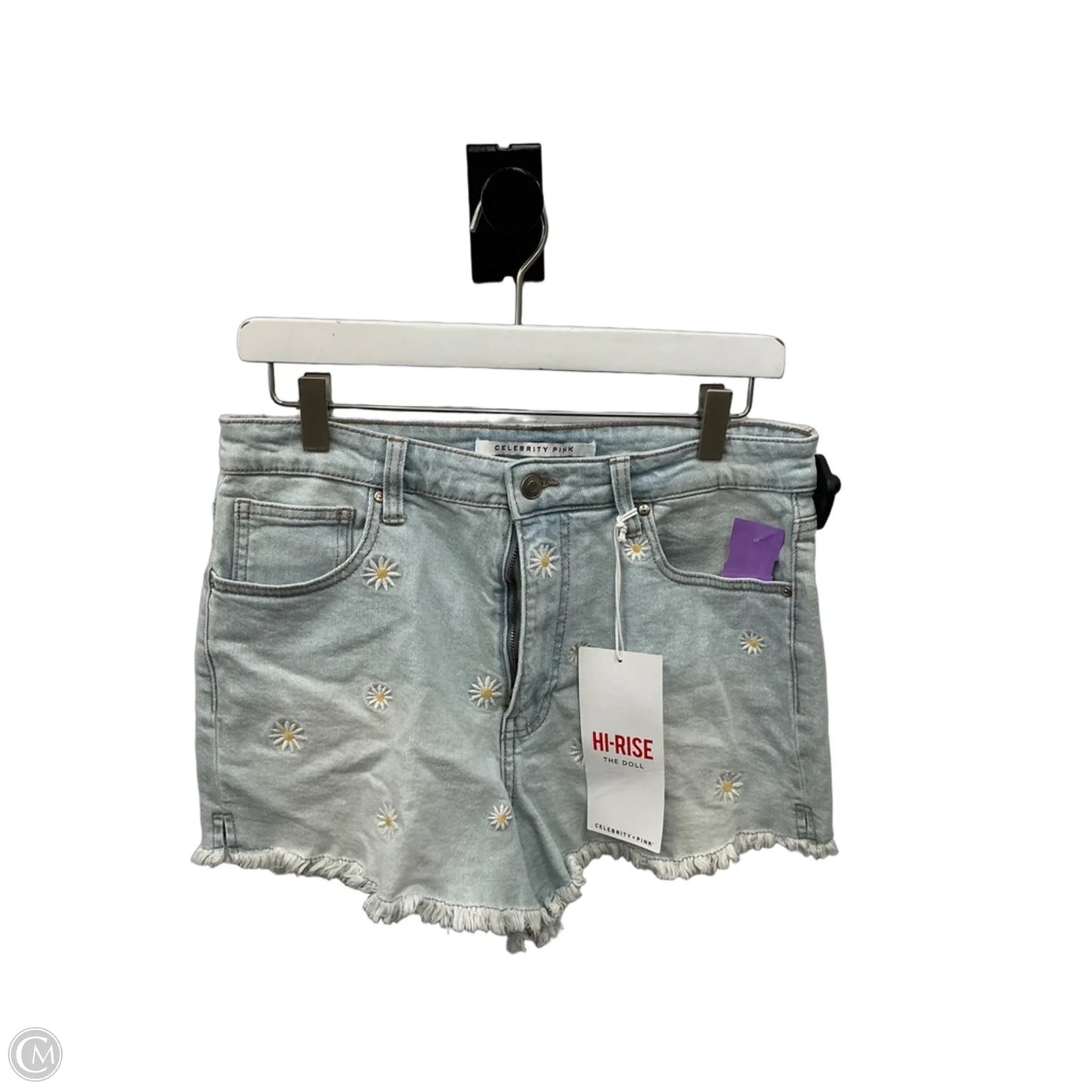 Shorts By Celebrity Pink In Blue Denim, Size: 10