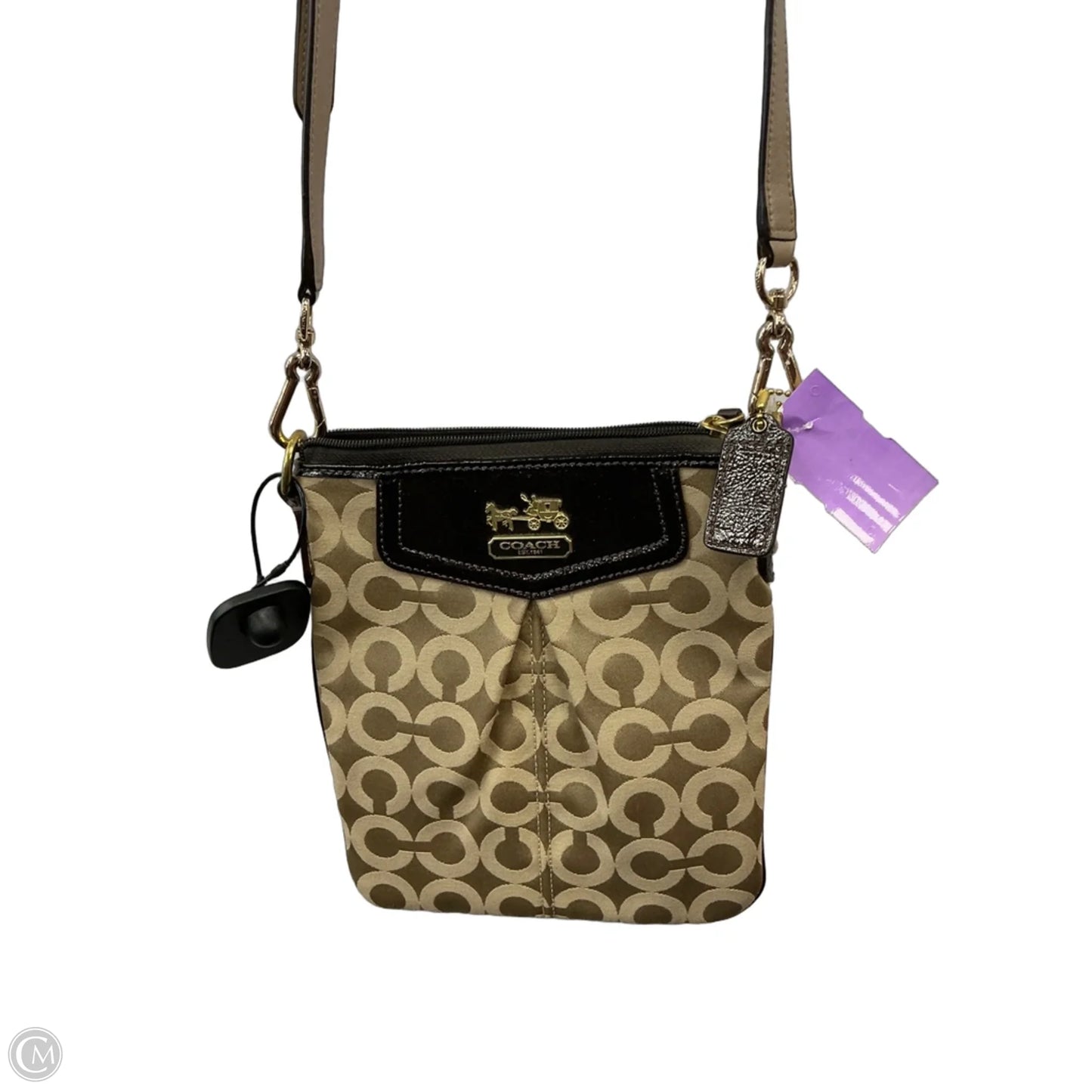 Crossbody Designer By Coach, Size: Small