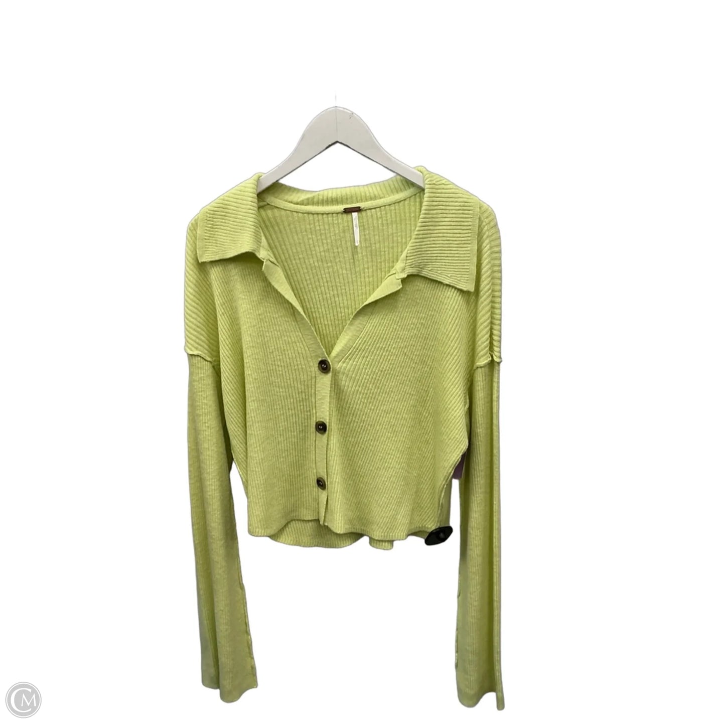 Sweater By Free People In Green, Size: L