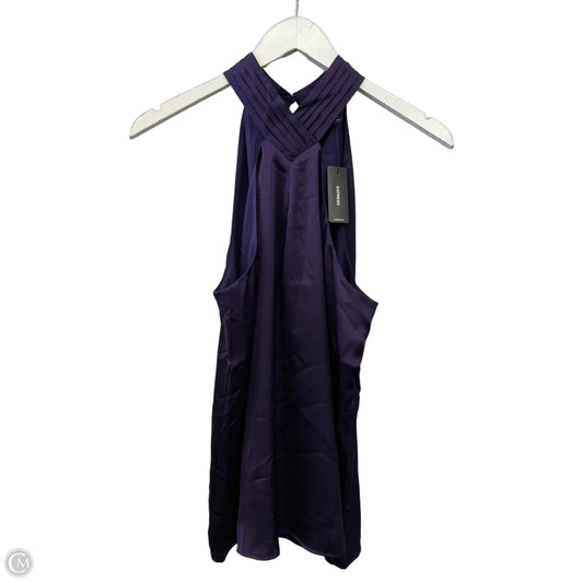 Top Sleeveless By Express In Purple, Size: M