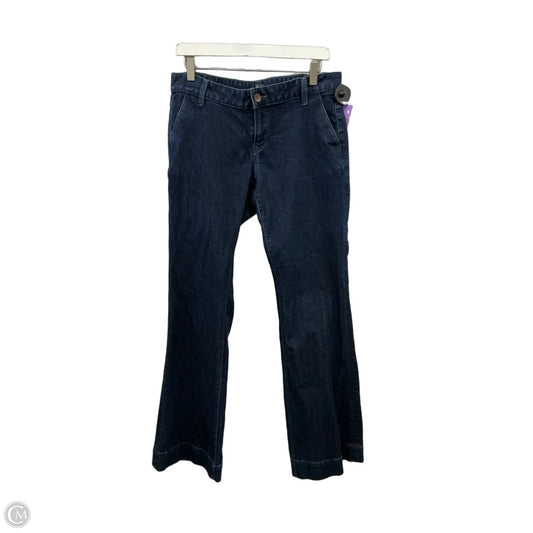 Jeans Straight By Loft In Blue Denim, Size: 6