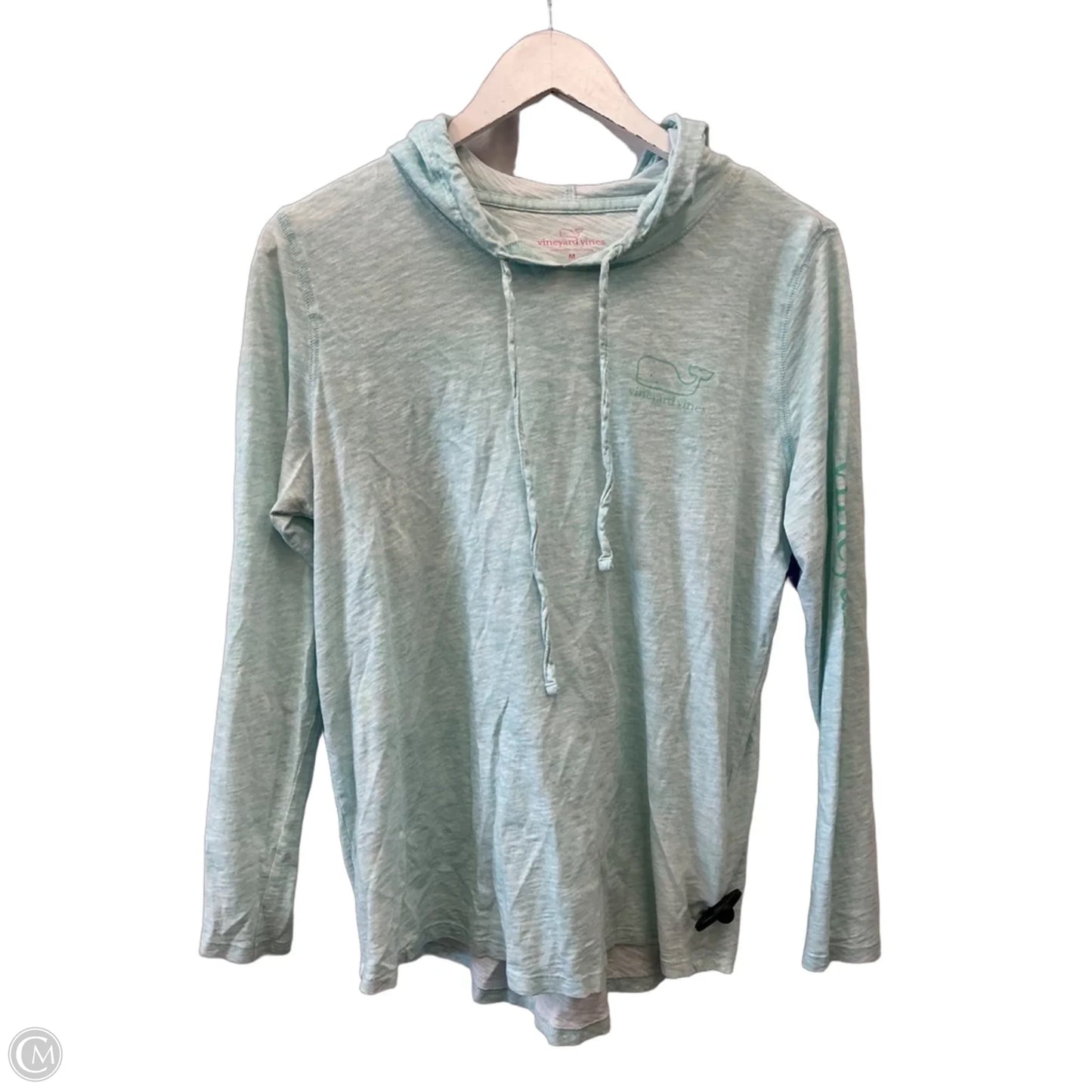 Top Long Sleeve By Vineyard Vines In Green, Size: M