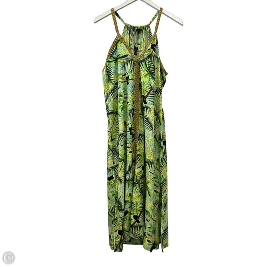 Dress Casual Midi By Clothes Mentor In Green, Size: S