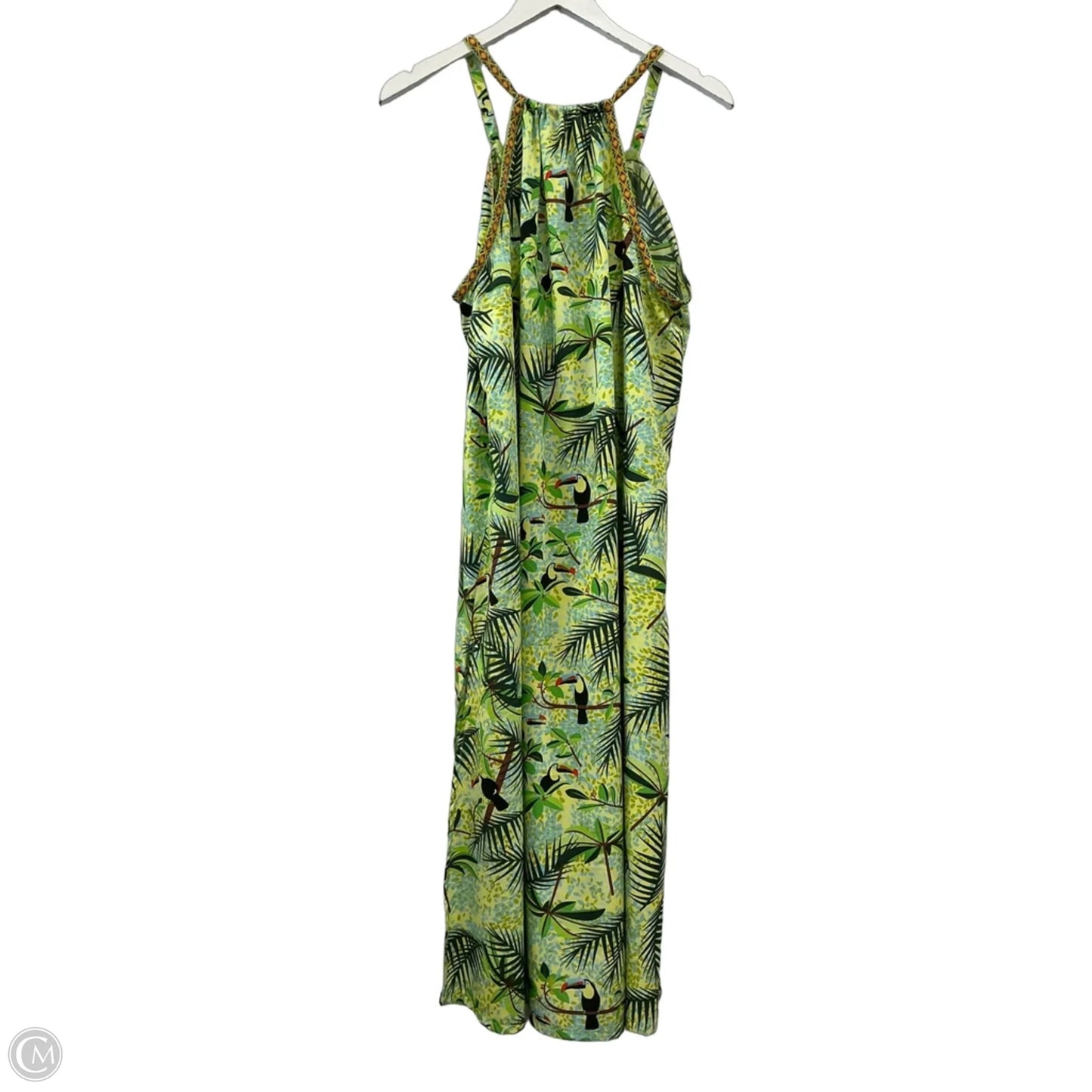 Dress Casual Midi By Clothes Mentor In Green, Size: S