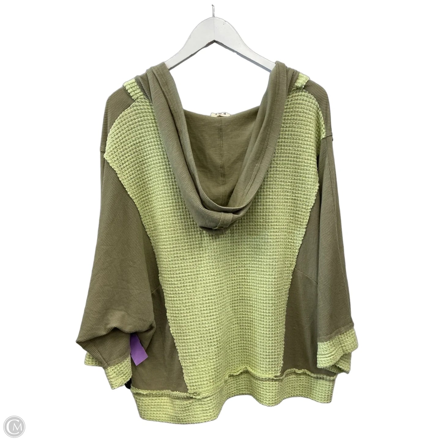 Top Short Sleeve By Pol In Green, Size: S
