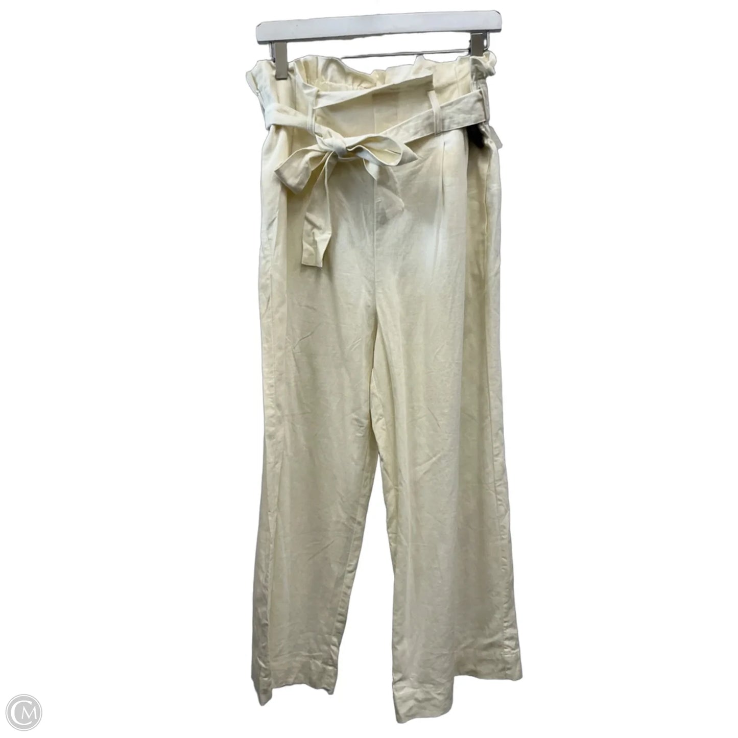 Pants Wide Leg By Ophelia Roe In Ivory, Size: L