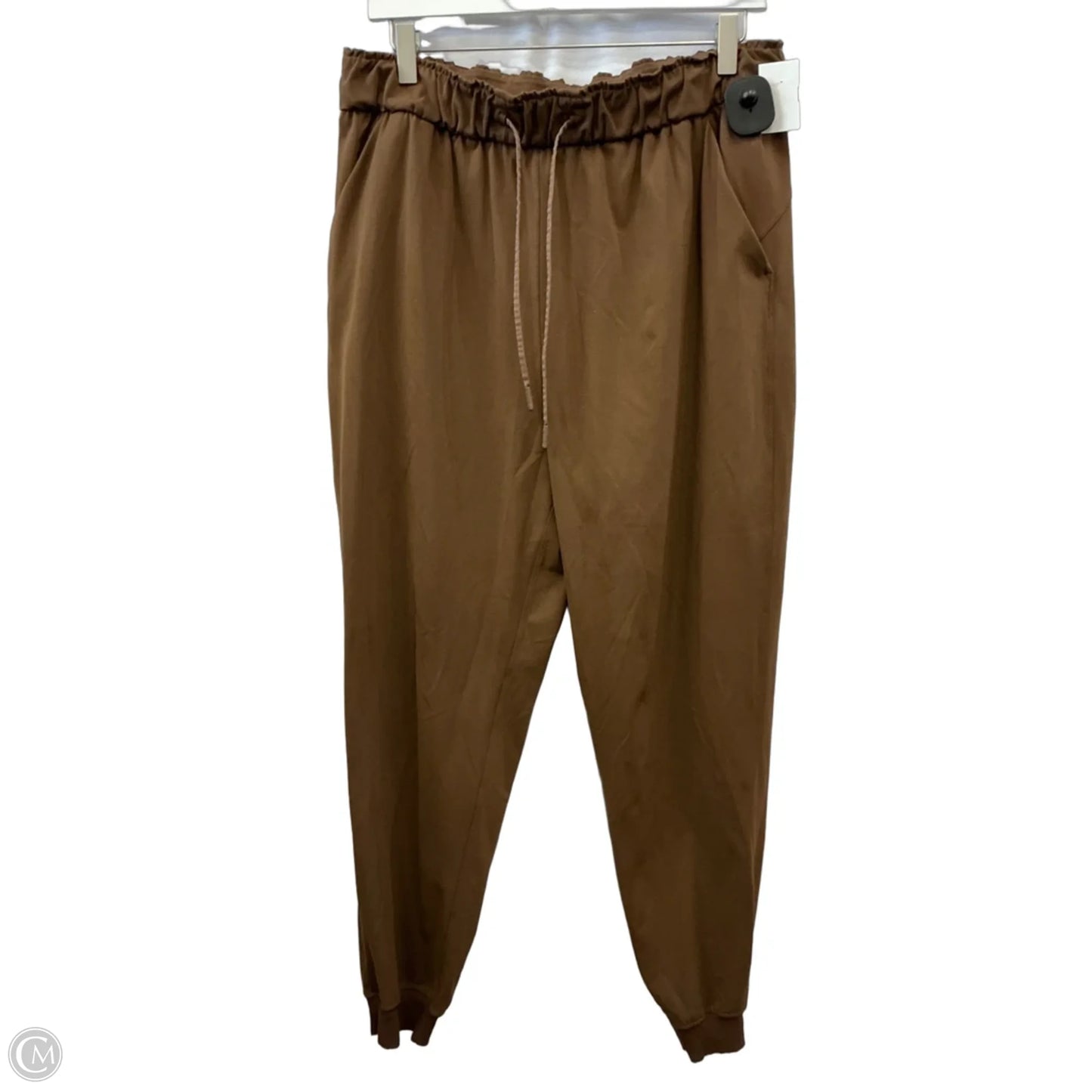 Athletic Pants By Lululemon In Brown, Size: L