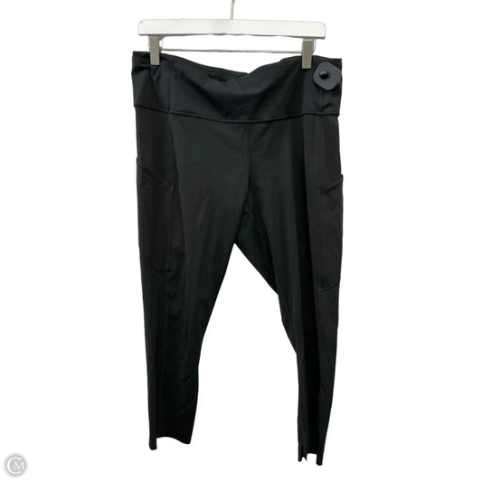 Athletic Leggings By Lululemon In Black, Size: L