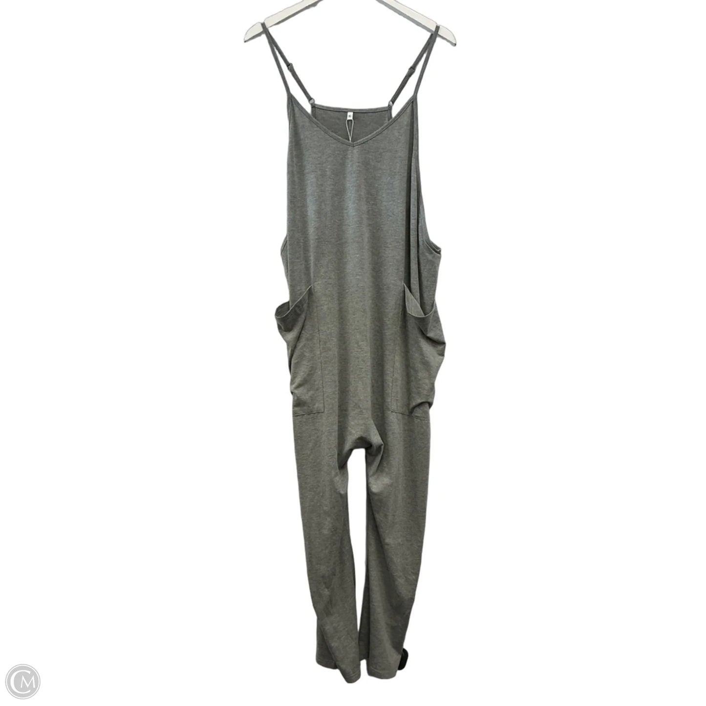 Jumpsuit By Clothes Mentor In Grey, Size: Xl