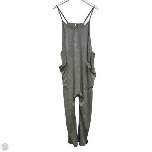 Jumpsuit By Clothes Mentor In Grey, Size: Xl