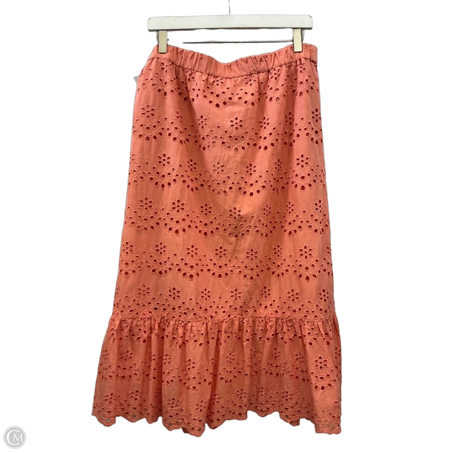 Skirt Set 2pc By Joie In Orange, Size: L