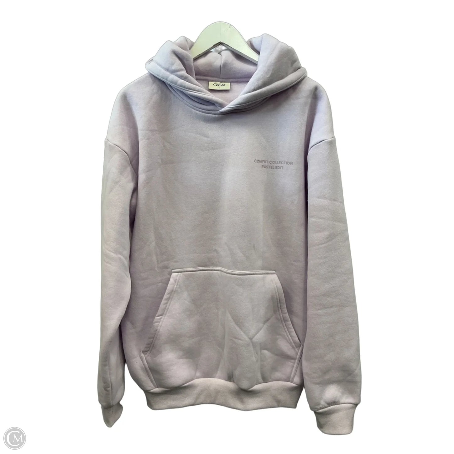 Sweatshirt Hoodie By Comfort Colors In Purple, Size: S