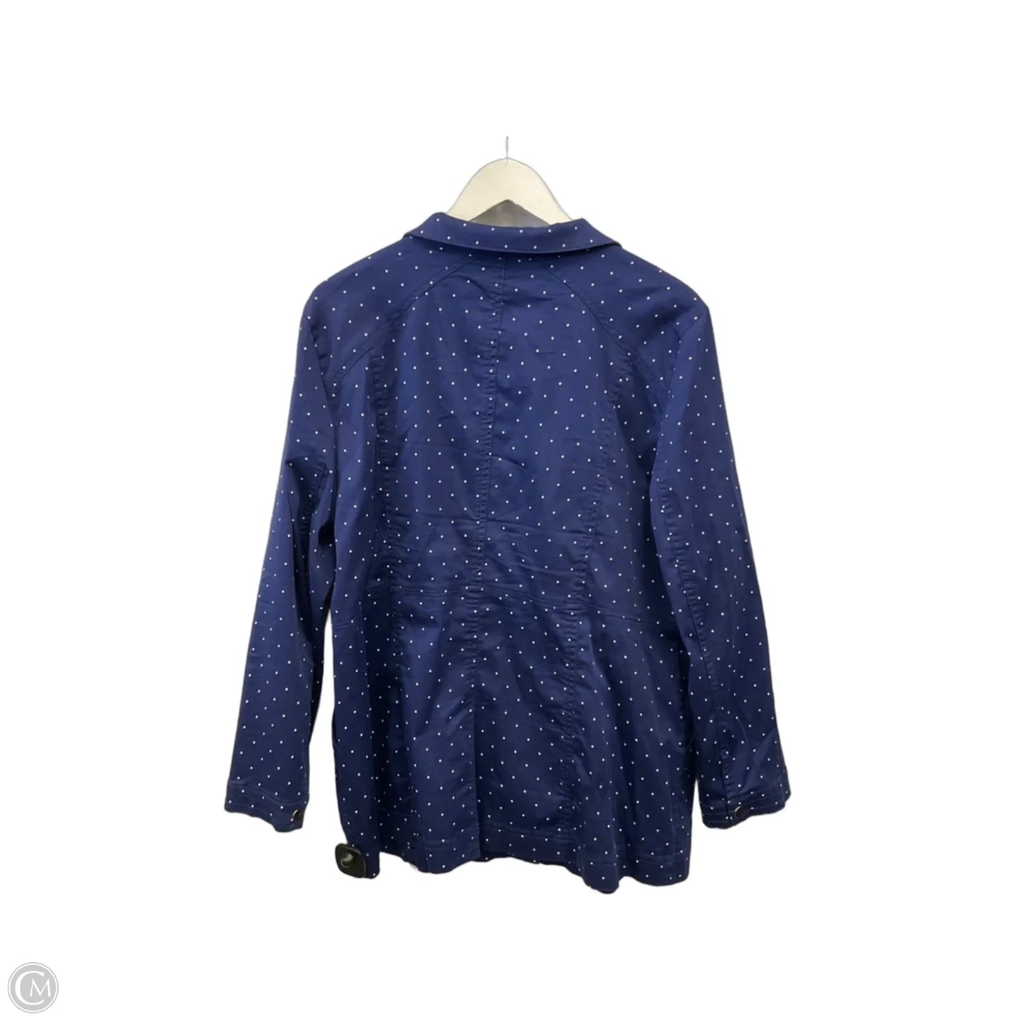 Jacket Other By Chicos In Polkadot Pattern, Size: Xl