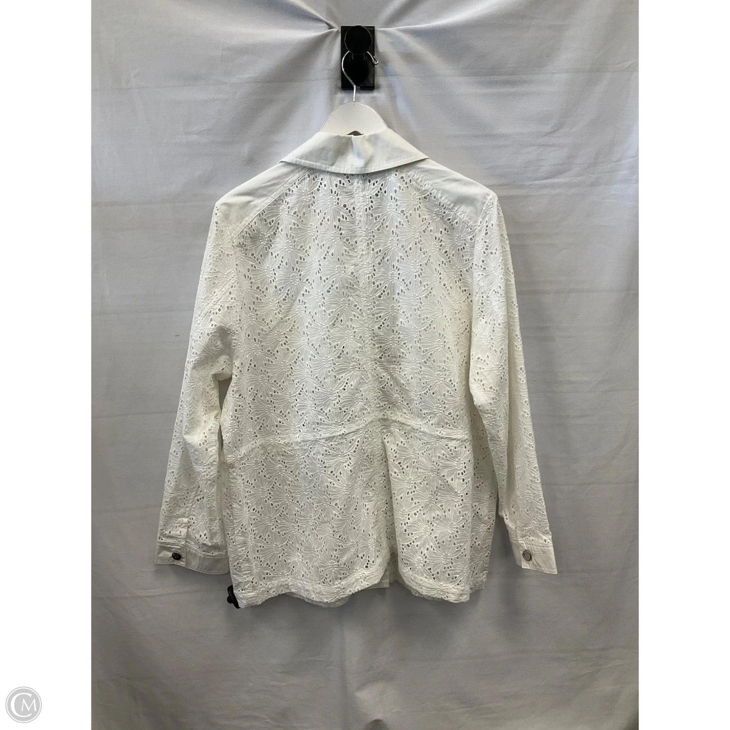 Jacket Other By Chicos In White, Size: Xl