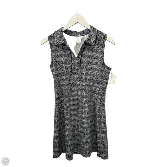 Athletic Dress By Sigrid Olsen In Black & White, Size: S