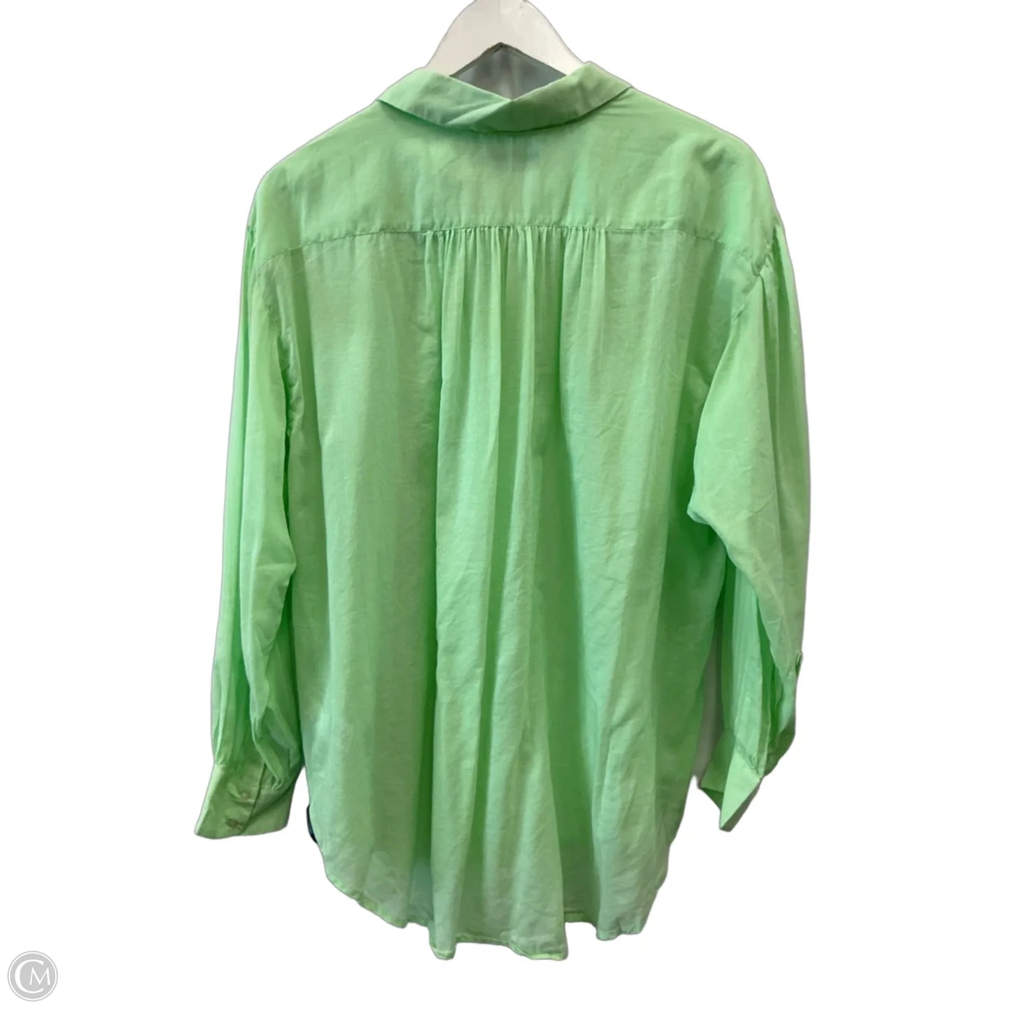 Top Long Sleeve By Vineyard Vines In Green, Size: S