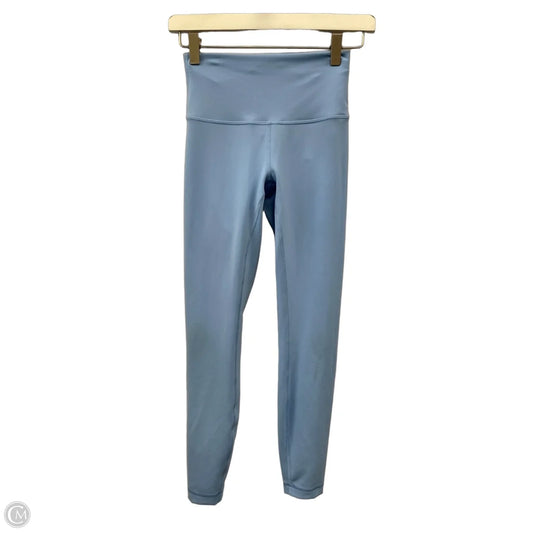 Athletic Leggings By Lululemon In Blue, Size: S