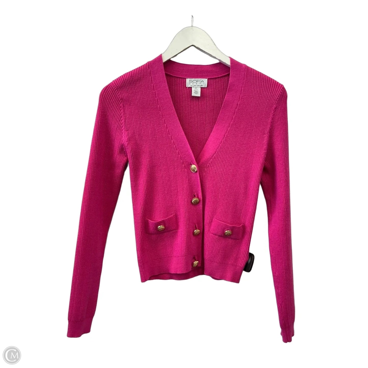 Cardigan By Sofia By Sofia Vergara In Pink, Size: Xs