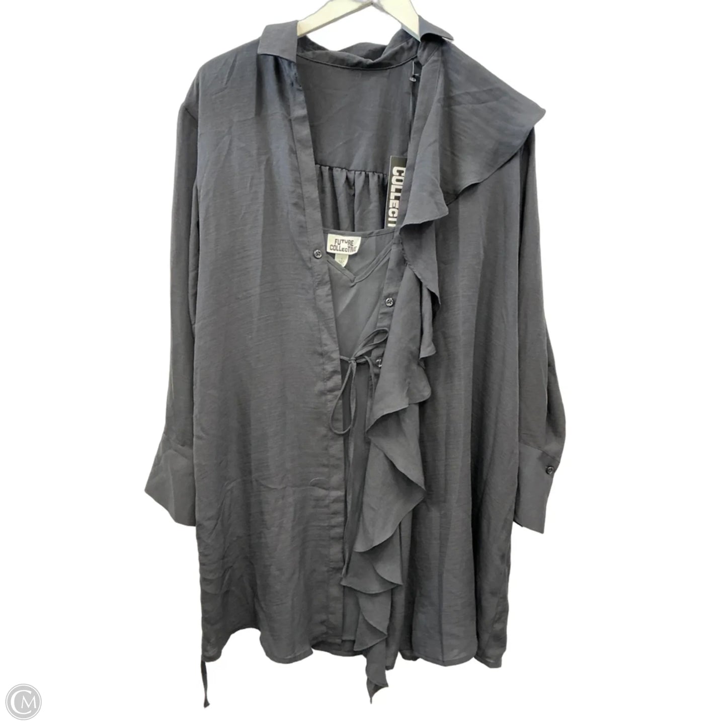 Dress Set 2pc By Future Collective In Grey, Size: S