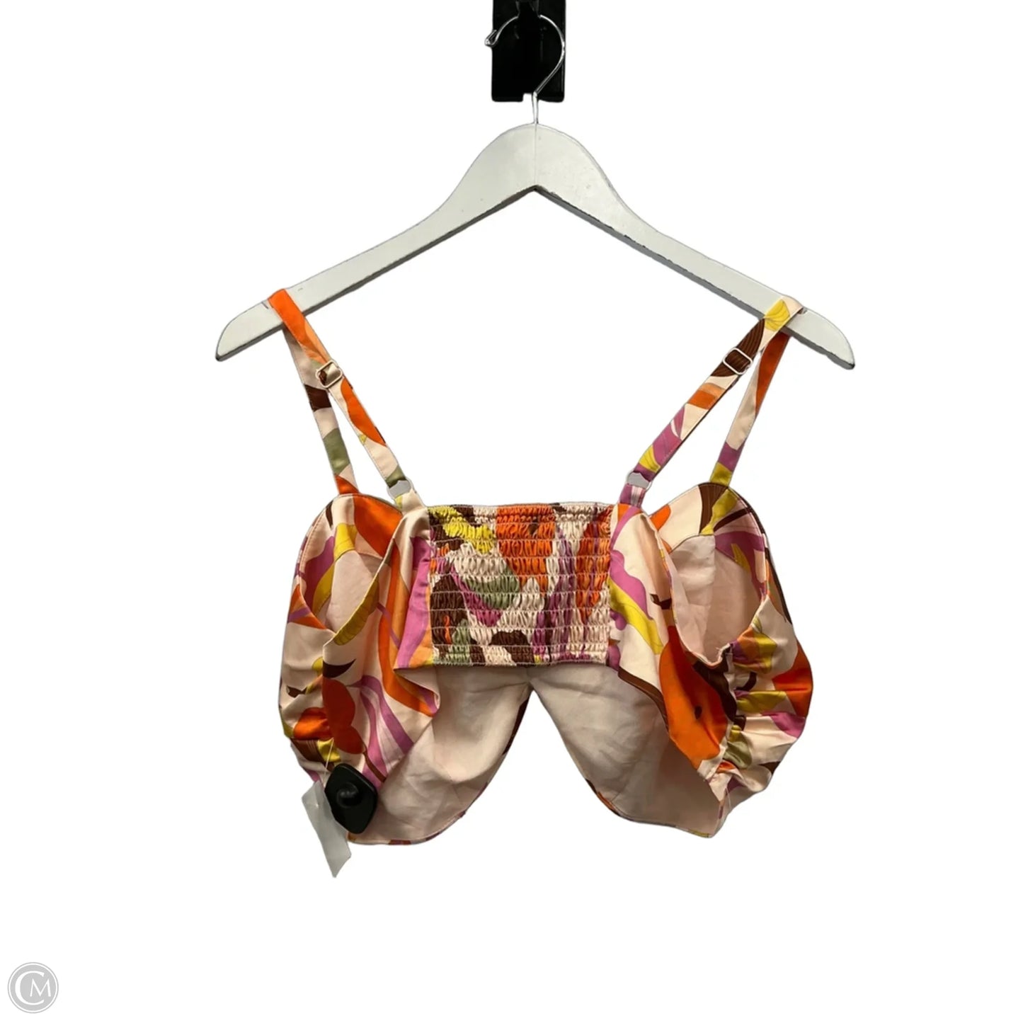 Pants Set 2pc By Eloquii In Orange & Purple, Size: Xl