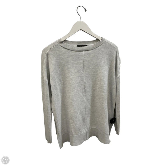 Top Long Sleeve By Ann Taylor In Grey, Size: Xs