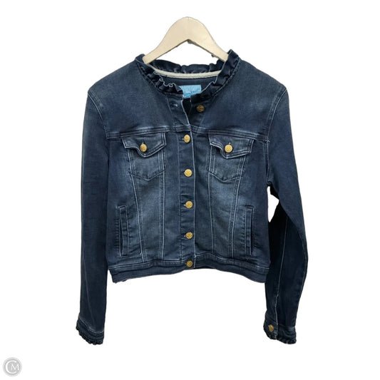 Jacket Denim By Draper James In Blue Denim, Size: M