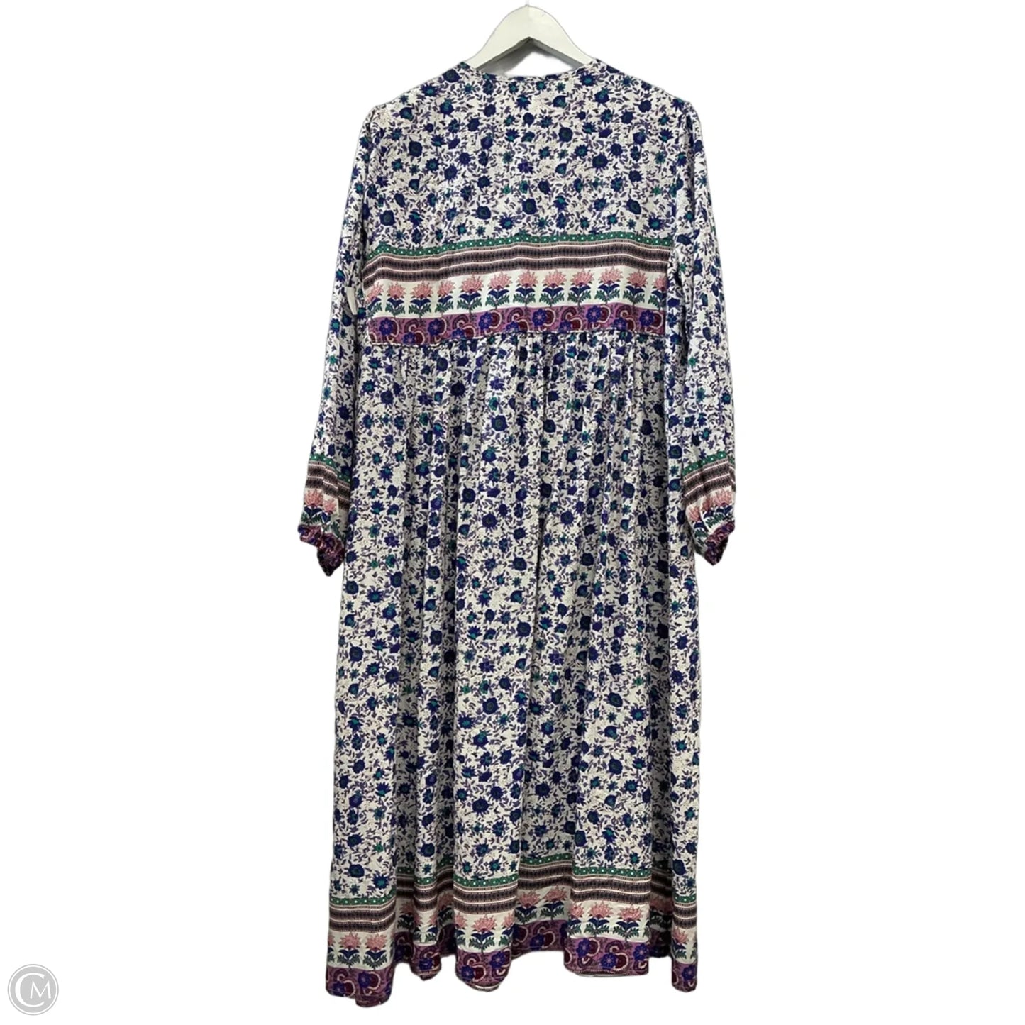 Dress Casual Midi By Clothes Mentor In Purple, Size: L