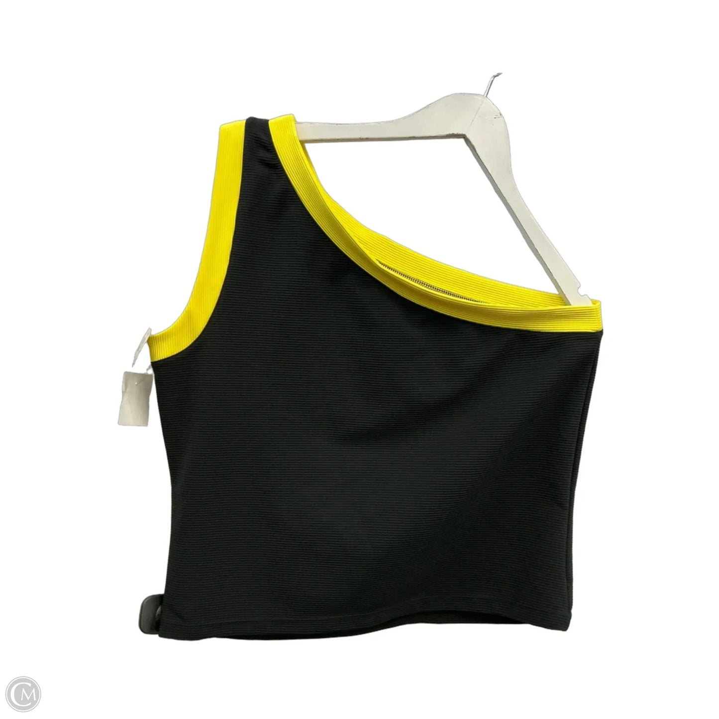Skirt Set 2pc By New York And Co In Black & Yellow, Size: Xl