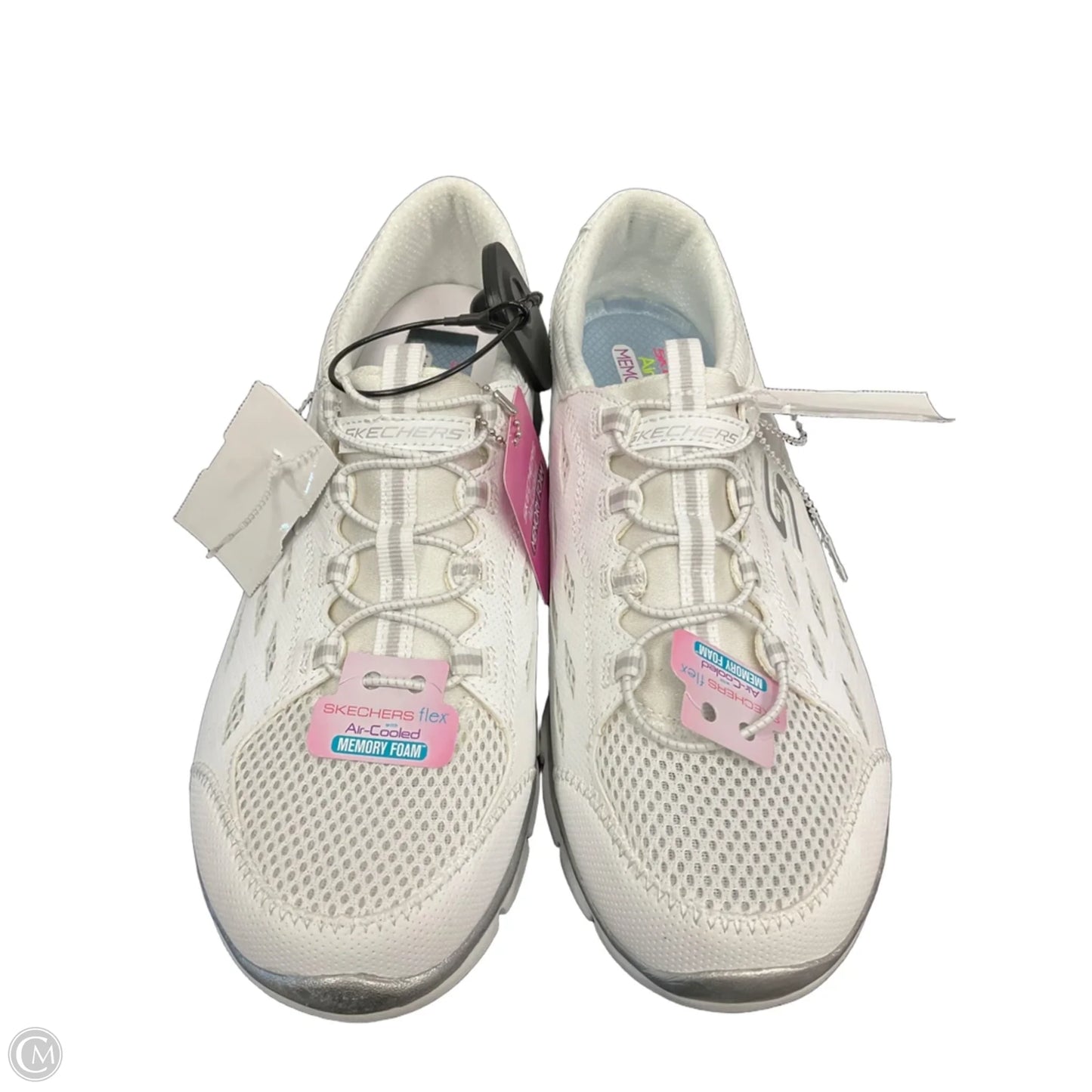 Shoes Athletic By Skechers In White, Size: 11