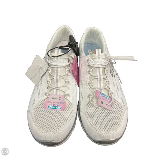 Shoes Athletic By Skechers In White, Size: 11