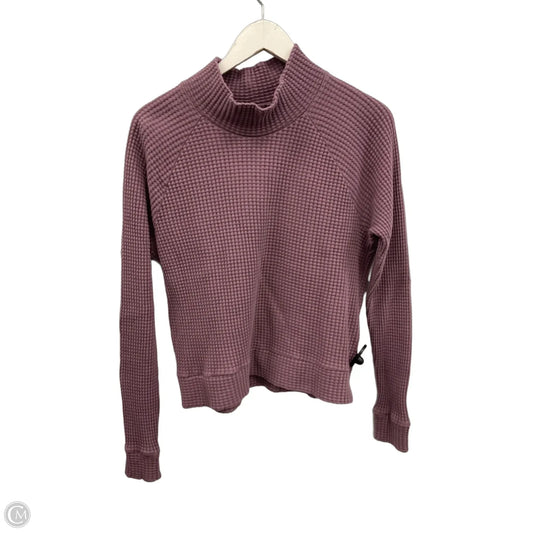 Top Long Sleeve By The North Face In Purple, Size: Xs