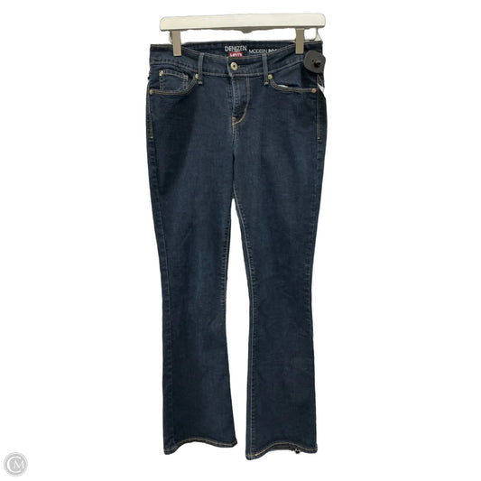 Jeans Boot Cut By Levis In Blue Denim, Size: 8