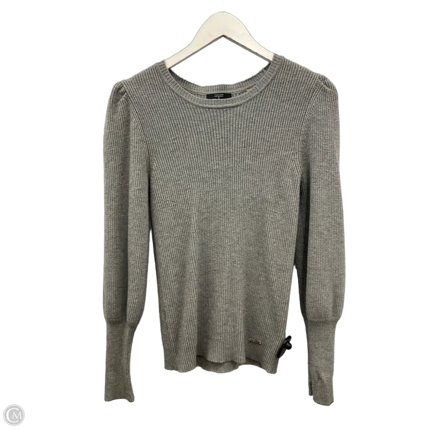 Sweater By Tahari In Grey, Size: S