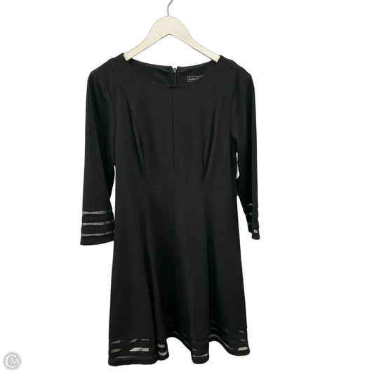 Dress Casual Midi By Jessica Howard In Black, Size: L