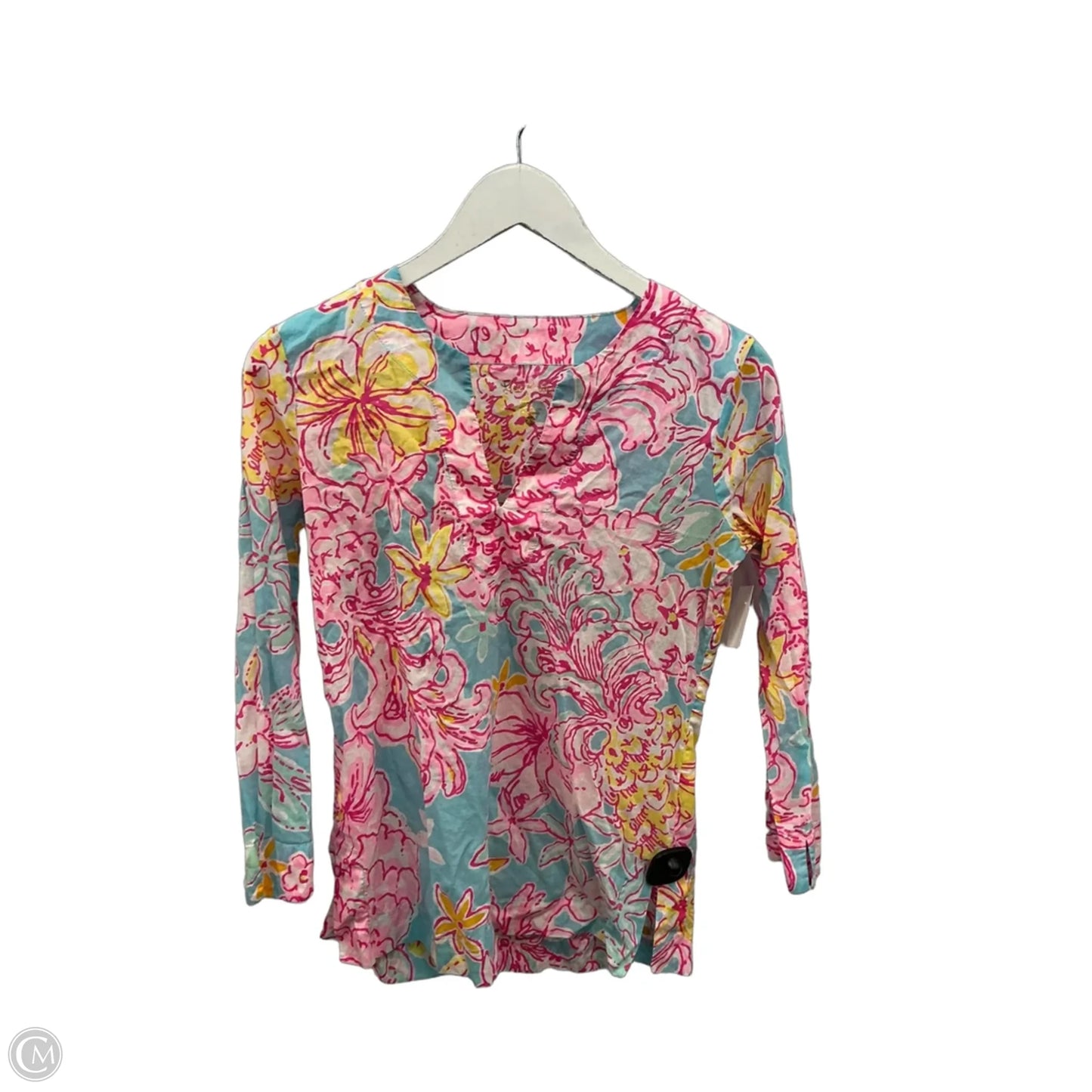 Top Long Sleeve By Lilly Pulitzer In Pink, Size: Xs