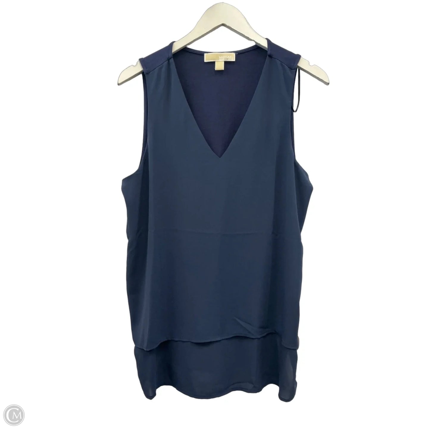 Top Sleeveless By Michael By Michael Kors In Navy, Size: L