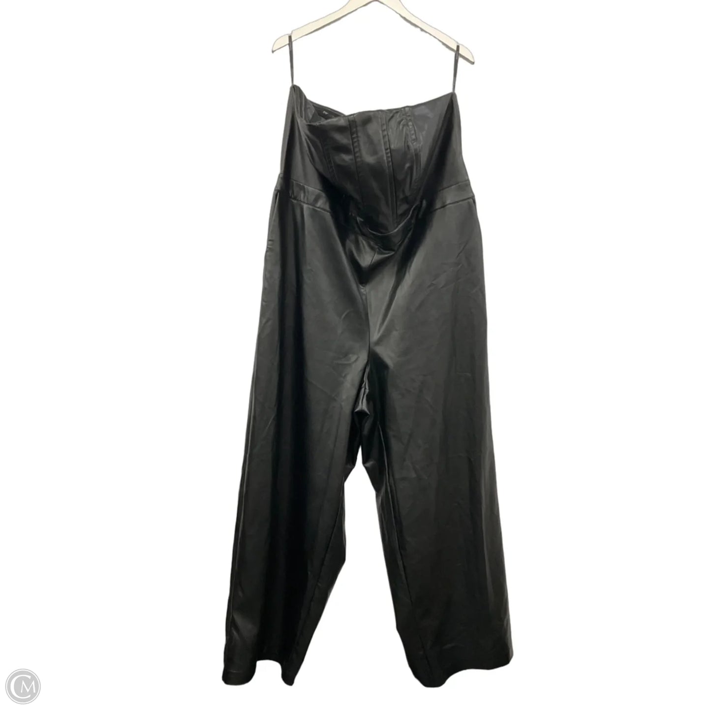 Jumpsuit By Eloquii In Black, Size: 1x