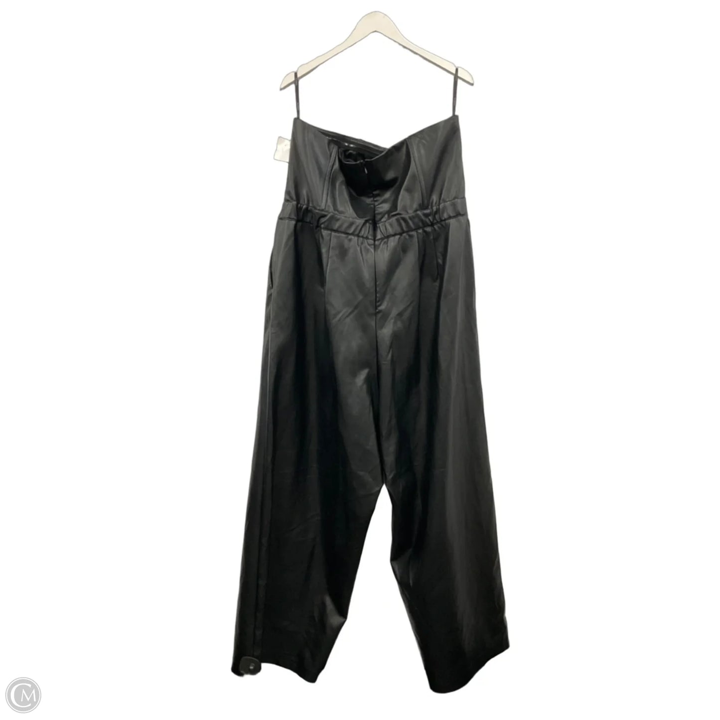 Jumpsuit By Eloquii In Black, Size: 1x