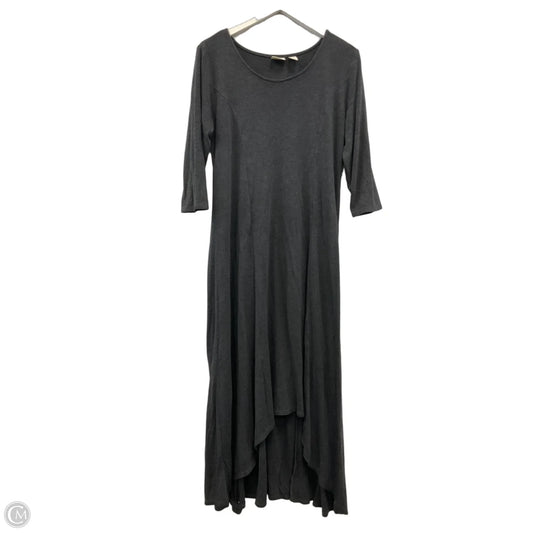 Dress Casual Maxi By Chicos In Grey, Size: M