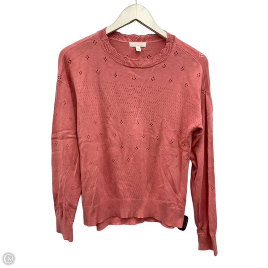 Sweater By Lc Lauren Conrad In Coral, Size: M