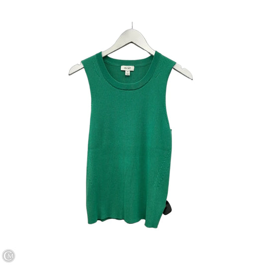Top Sleeveless By On 34th In Green, Size: M
