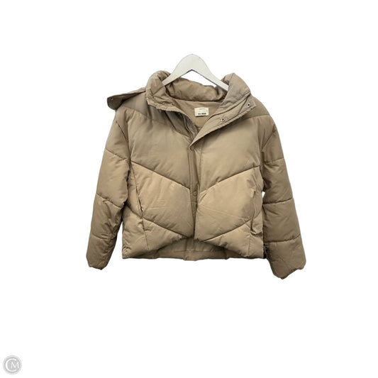 Jacket Puffer & Quilted By Clothes Mentor In Beige, Size: S