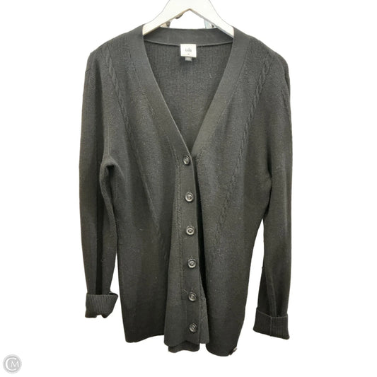 Sweater Cardigan By Cabi In Black, Size: M