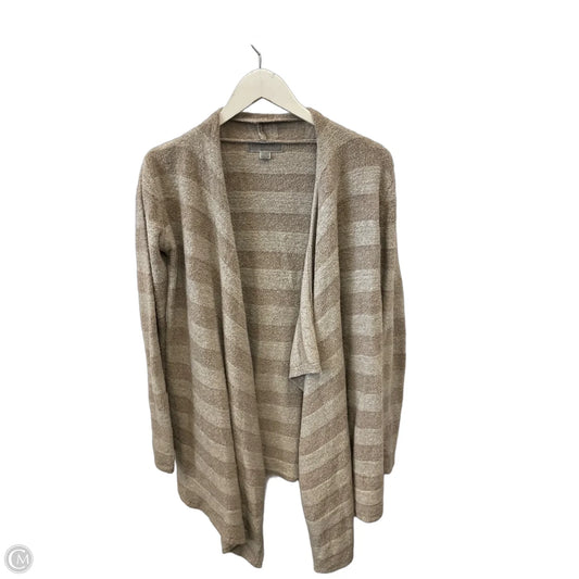 Sweater Cardigan By Barefoot Dreams In Tan, Size: S
