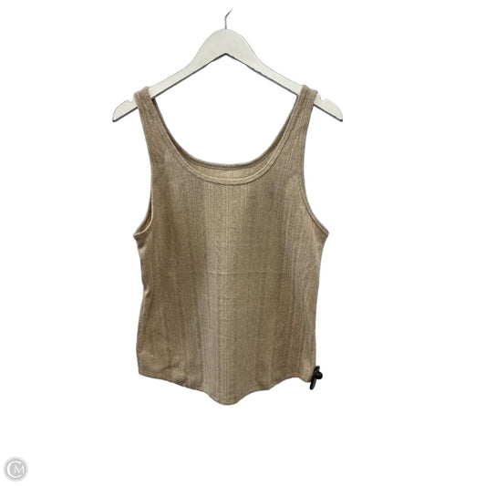 Tank Top By Cme In Beige, Size: L