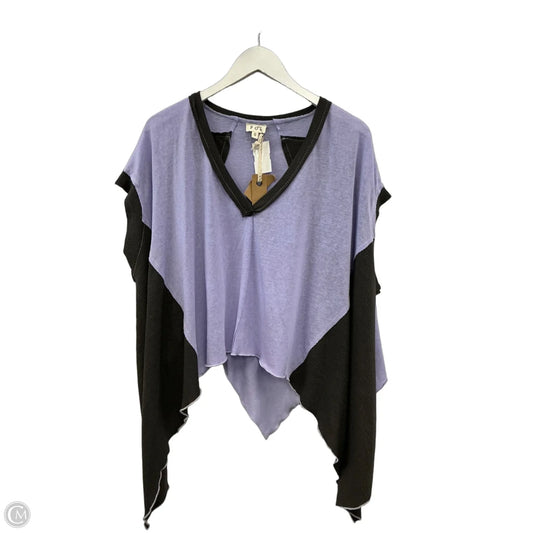 Top Short Sleeve By Pol In Purple, Size: S