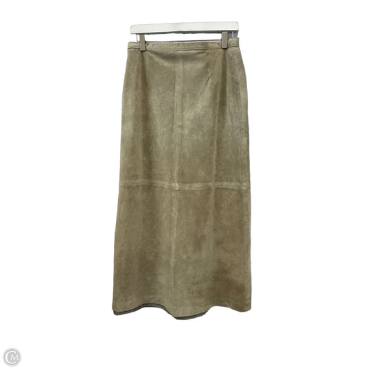 Skirt Maxi By Brandon Thomas In Beige, Size: 10