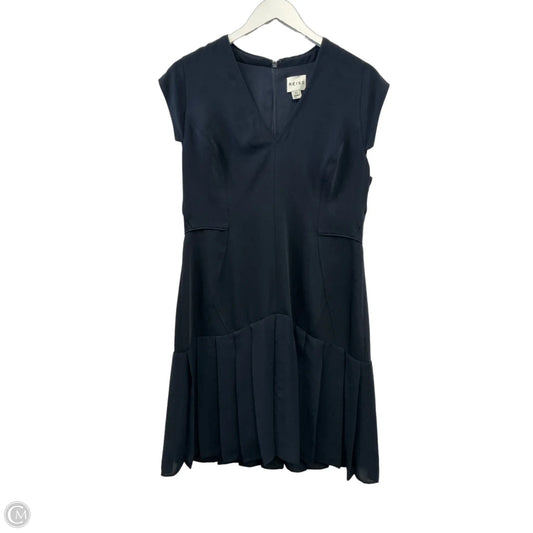Dress Casual Midi By Reiss In Navy, Size: M