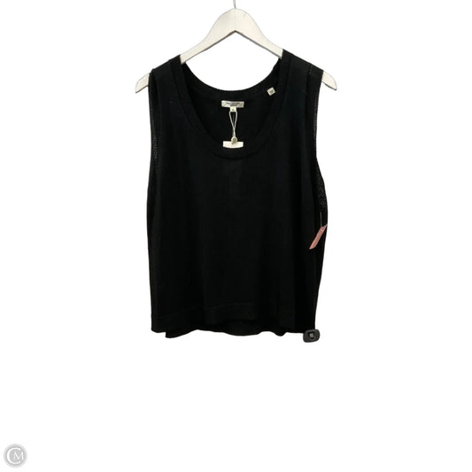 Top Sleeveless By Max Studio In Black, Size: 2x