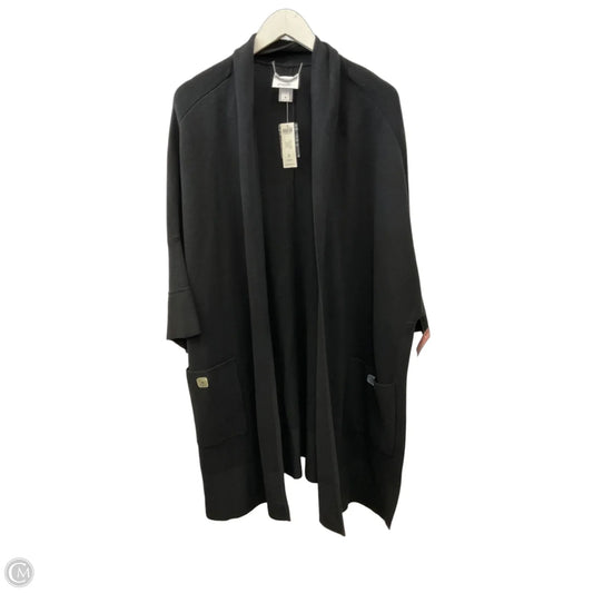 Sweater Cardigan By Chicos In Black, Size: S